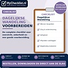 Checklist dagelijkse wandeling voorbereiden