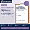 Checklist nooduitgangen thuis vrijhouden
