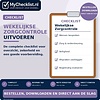 Checklist wekelijkse zorgcontrole uitvoeren
