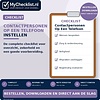 Checklist contactpersonen op een telefoon instellen