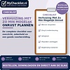 Checklist verhuizing met zo min mogelijk onrust plannen