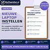 Checklist nieuwe laptop instellen