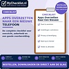 Checklist apps overzetten naar een nieuwe telefoon