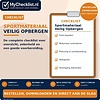 Checklist sportmateriaal veilig opbergen