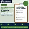 Checklist zijtuin jaarlijkse controle uitvoeren
