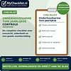 Checklist onderhoudsarme tuin jaarlijkse controle uitvoeren