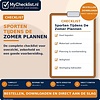 Checklist sporten tijdens de zomer plannen