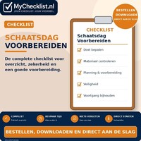 Checklist schaatsdag voorbereiden met uitgebreide stappen en controlepunten
