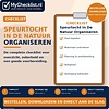 Checklist speurtocht in de natuur organiseren