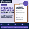 Checklist openbare wifi veilig gebruiken