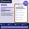 Checklist wachtwoorden veilig importeren
