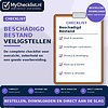 Checklist beschadigd bestand veiligstellen