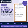 Checklist online takenlijst instellen