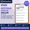 Checklist bestand veilig delen