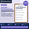 Checklist online vergadering voorbereiden