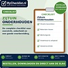 Checklist zijtuin onderhouden