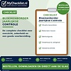 Checklist bloemenborder jaarlijkse controle uitvoeren