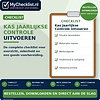 Checklist kas jaarlijkse controle uitvoeren