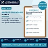 Checklist bagage-inventaris maken
