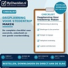 Checklist dagplanning voor stedentrip maken