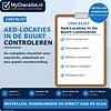 Checklist aed-locaties in de buurt controleren