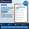 Checklist veilig naar school lopen