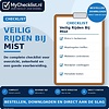 Checklist veilig rijden bij mist