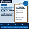 Checklist pech onderweg voorbereiden voor veiligheid