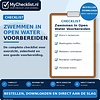 Checklist zwemmen in open water voorbereiden