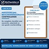Checklist persoonlijke beschermingsmiddelen controleren