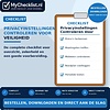 Checklist privacyinstellingen controleren voor veiligheid