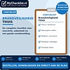 Checklist brandveiligheid thuis
