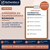 Checklist gordijnen en raamdecoratie reinigen