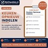 Checklist keuken opnieuw indelen