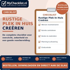 Checklist rustige plek in huis creëren