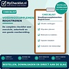 Checklist voedingssupplementen registreren