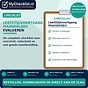 Checklist leefstijlvoortgang maandelijks evalueren