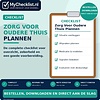 Checklist zorg voor oudere thuis plannen