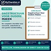 Checklist dagstructuur voor oudere maken