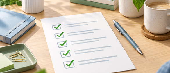 Waarom checklists werken: meer rust, overzicht en grip