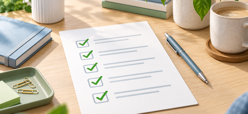 Waarom checklists werken: meer rust, overzicht en grip