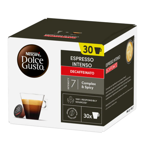 Dolce Gusto Dolce Gusto Espresso Intenso Decaffeinato XL – 30 capsules Dolce Gusto Dolce Gusto Espresso Intenso Decaffeinato XL – 30 capsules
