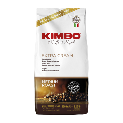 Kimbo Kimbo Extra Cream Bohnen 1kg Kimbo Kimbo Extra Cream Bohnen 1kg