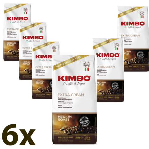 Kimbo Kimbo Extra Cream Bohnen 1kg Kimbo Kimbo Extra Cream Bohnen 1kg