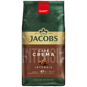 Jacobs Jacobs Cafe Crema Intensiv Bohnen 1kg Jacobs Jacobs Cafe Crema Intensiv Bohnen 1kg