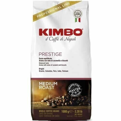 Kimbo Kimbo Prestige Medium Roast Bohnen 1kg Kimbo Kimbo Prestige Medium Roast Bohnen 1kg