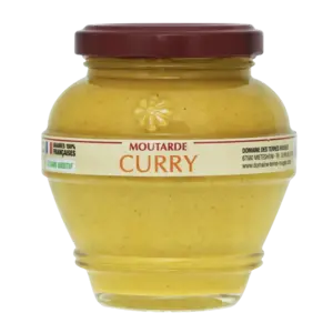 Domaine des terres rouges Franse mosterd met aromatische curry