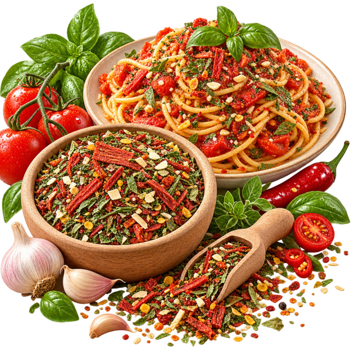 De Kruidenshop Aglio Olio Peperoncino kruidenmix voor pasta