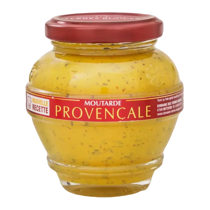 Domaine des terres rouges Franse Provençaalse mosterd met mediterrane kruiden