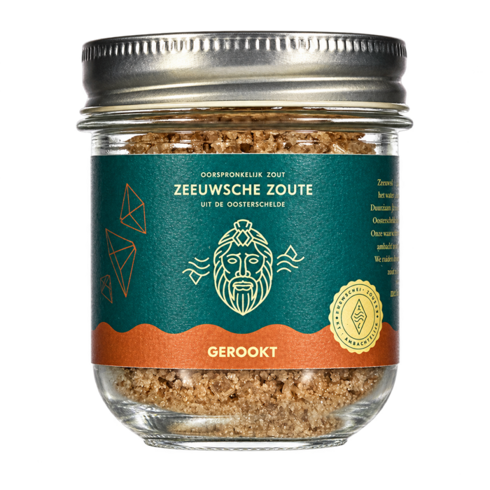 Zeeuwsche Zoute Zeeuwsche Zoute GEROOKT - gerookt Zeeuws zeezout